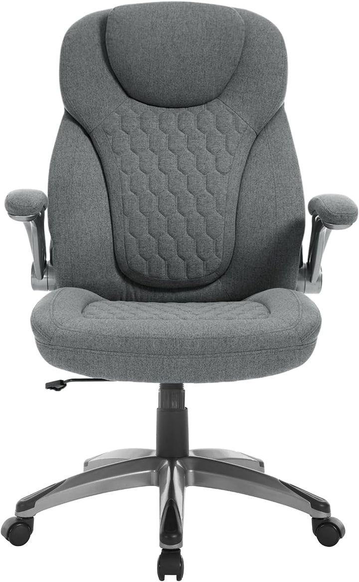 WOLTU Bürostuhl 200kg Belastbarkeit, Schreibtischstuhl ergonomisch, Chefsessel mit Kopfstütze Armleh