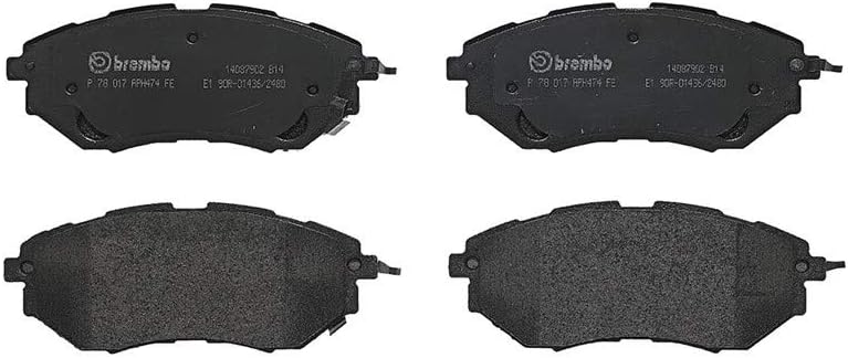 Brembo P 78 017 Bremsbelagsatz, Scheibenbremse - (4-teilig)