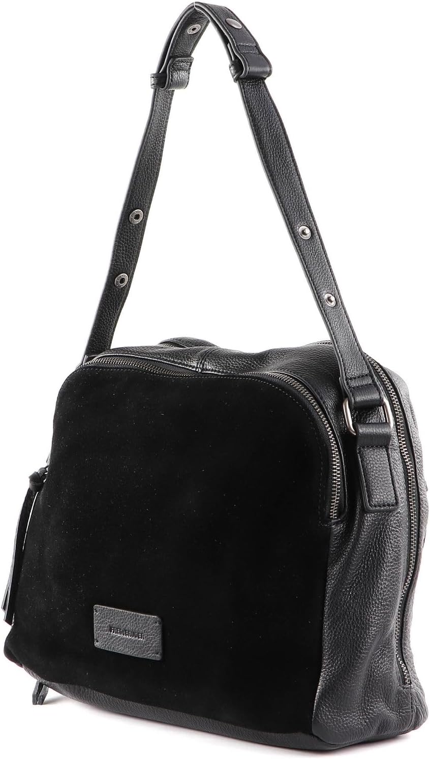 FREDsBRUDER Damen Schultertasche Alerassa schwarz/navy/weiss/hellrot One Size