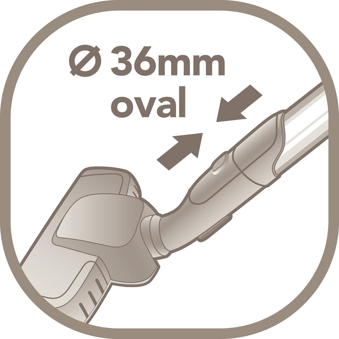 AEG AZE119 Power Turbodüse für Teppiche (Teppichdüse, optimale Saugleistung, Tiefenreinigung, Aufnah