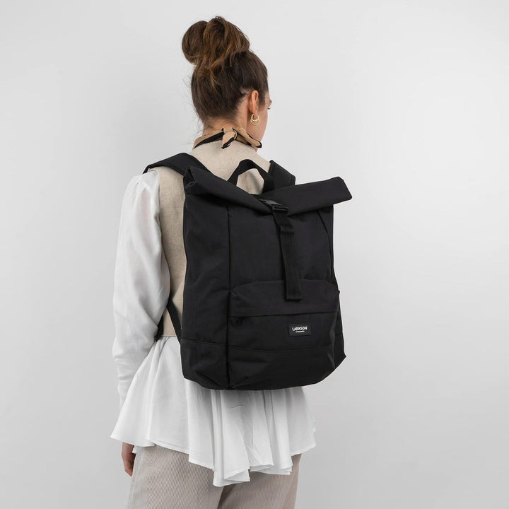 LARKSON Rolltop Rucksack Damen & Herren - ALVA - Backpack für Uni, Business, Freizeit - Roll Top mit