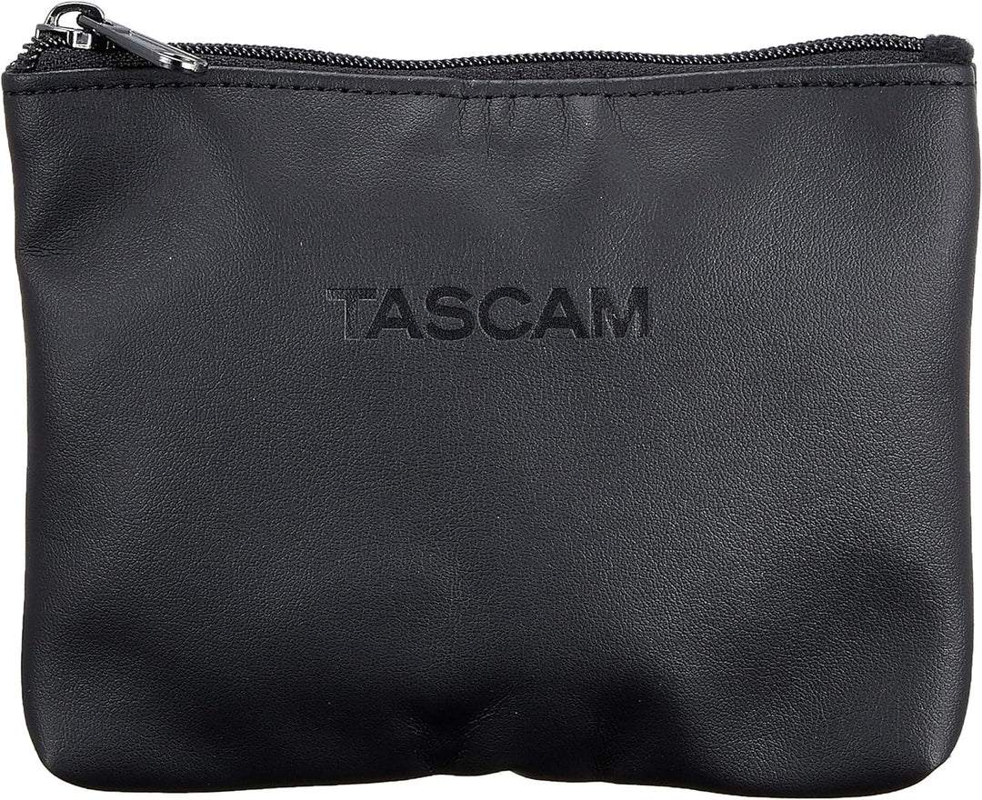 Tascam TM-10L Lavalier-Mikrofon mit Schraubverschluss, Schwarz Single, Single