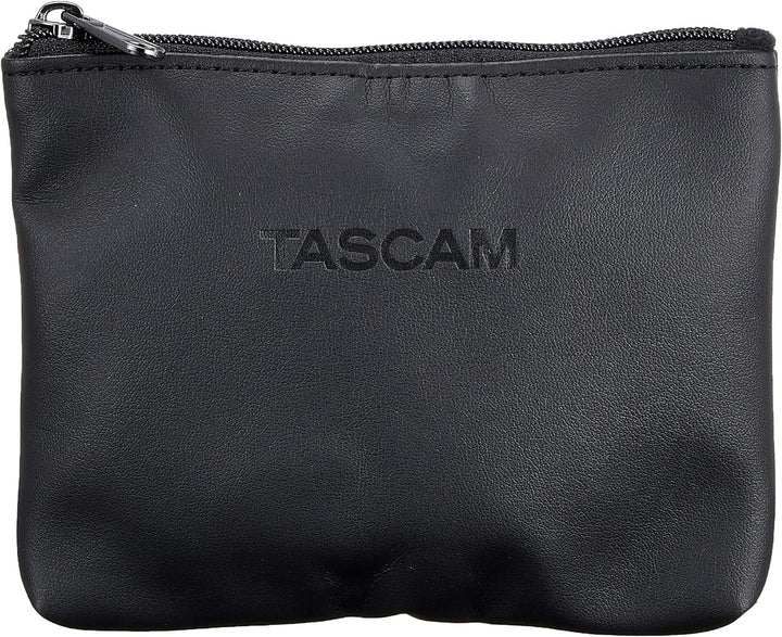 Tascam TM-10L Lavalier-Mikrofon mit Schraubverschluss, Schwarz Single, Single