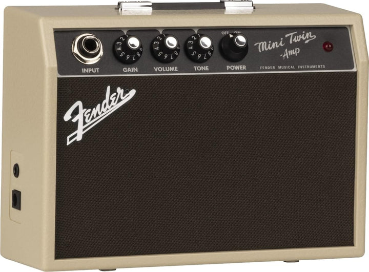 Fender Mini 65 Twin-Amp E-Gitarre Verstärker Blond Mini 65 Twin-Amp beige (blonde), Mini 65 Twin-Amp