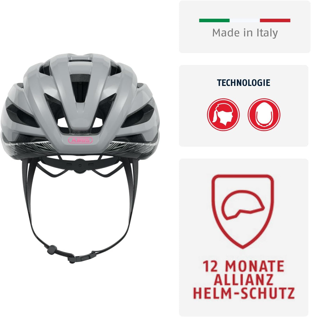 ABUS Rennradhelm StormChaser - Leichter und komfortabler Fahrradhelm für professionellen Radsport fü