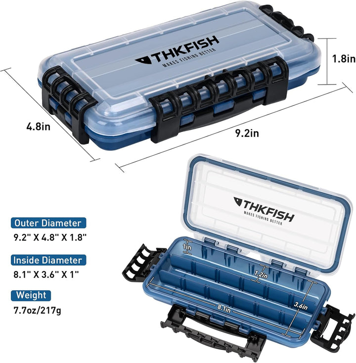 THKFISH Angelbox Köderbox, 3400/3500/3600/3700 Angeln Tackle Box, Angelkoffer, Wasserdicht Sich hin-