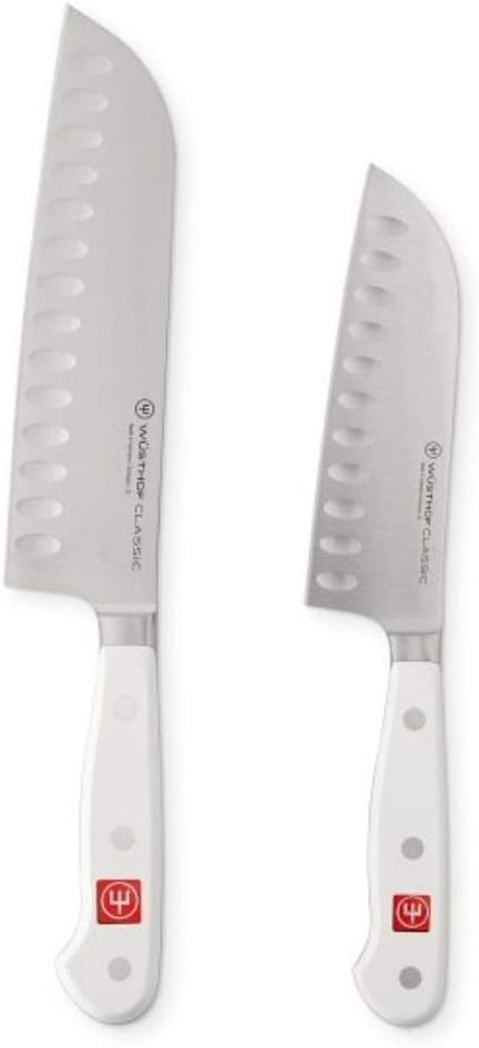 WÜSTHOF Classic White Santoku 17 cm Weiss 17 cm, Weiss 17 cm