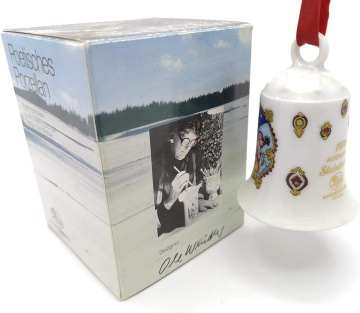 Hutschenreuther Weihnachtsglocke 1979*Rarität, Porzellanglocke, Weihnachten, Anhänger, Baumschmuck