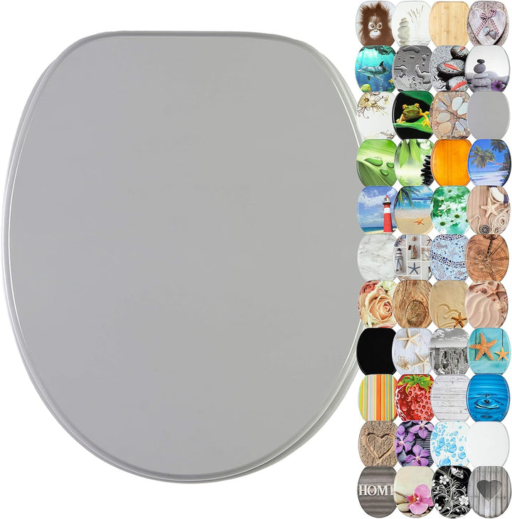 Sanilo WC-Sitz mit Absenkautomatik I Hochwertiger Toilettensitz aus Holz I Toilettendeckel in versch