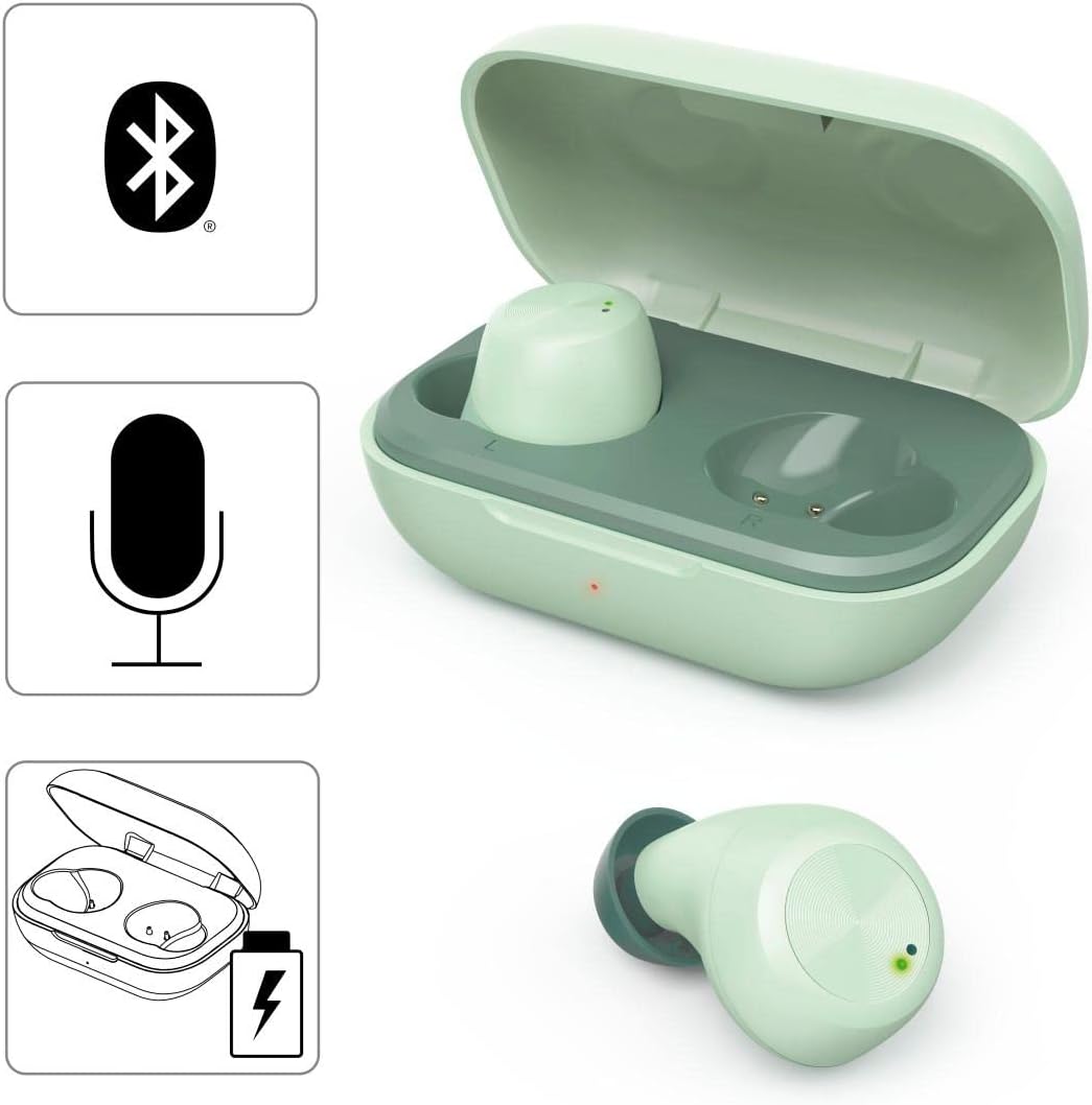 Hama Bluetooth Kopfhörer kabellos (In-Ear Ohrhörer mit Mikrofon, Sport Kopfhörer spritzwassergeschüt