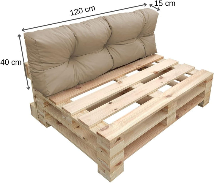 chilly pilley Palettenkissen wasserdicht Palettenauflage Palettenpolster Gartenkissen wasserfest was