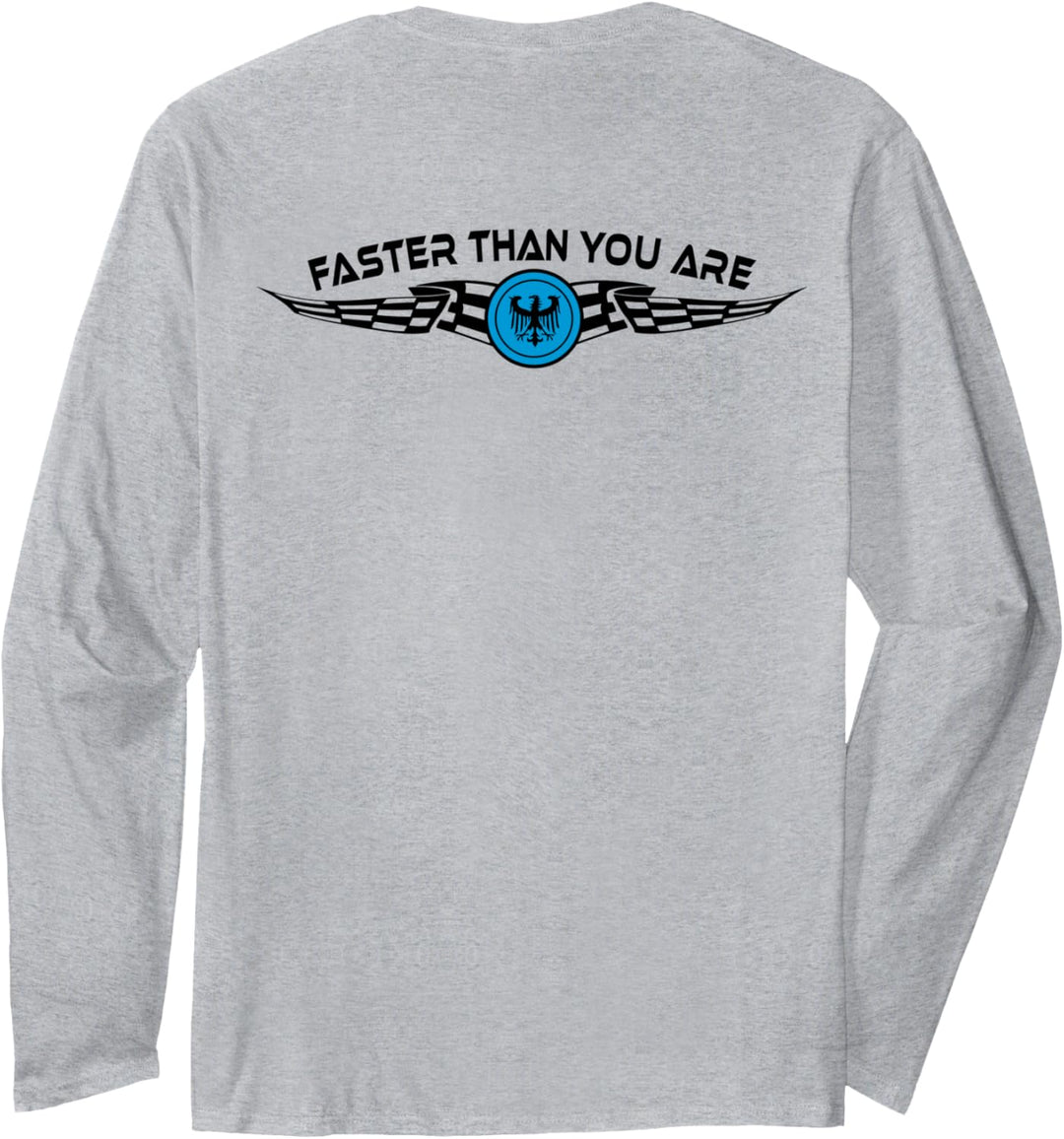 Bavarian Motorsports Doppelseitig Schneller Als Sie Sind Langarmshirt
