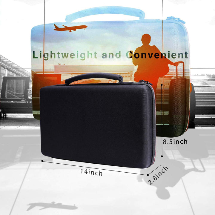 XANAD Schutzhülle für Hercules – DJControl Inpulse 200, Reise-Aufbewahrungstasche – Schwarz (graues