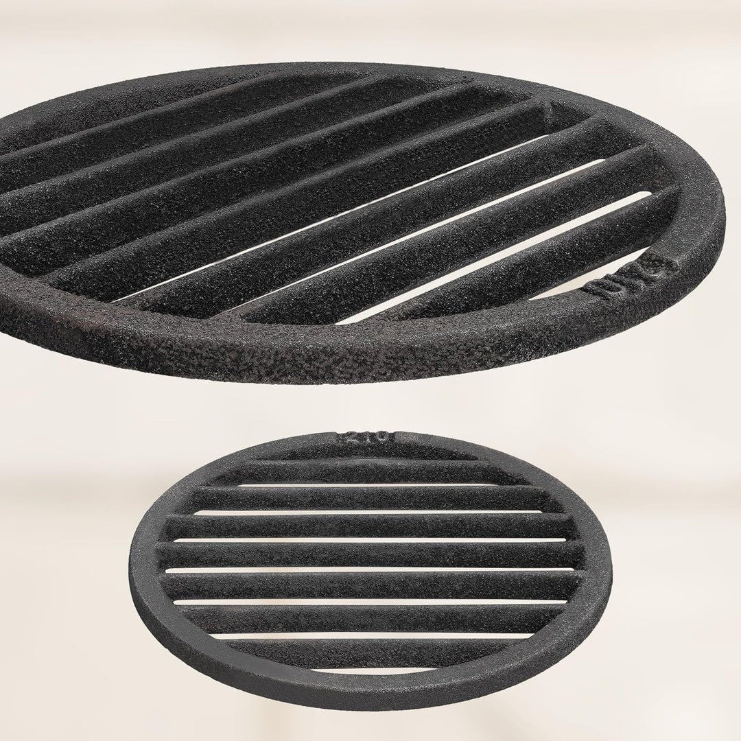 KOTARBAU Kaminrost Ø 21 cm Rundrost Kaminofen Tafelrost Ascherost Rost Ofengitter Kamin Ersatzteile