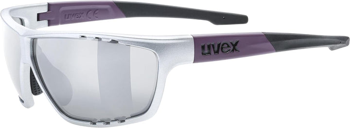 uvex Unisex – Erwachsene, sportstyle 706 Sportbrille Einheitsgrösse silver plum matt/silver, Einheit