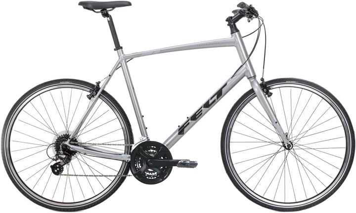 Felt 28 Zoll VERZA 50 Crosser Fahrrad Speed Bike Crossbike 24 Gang L Silber, L Silber