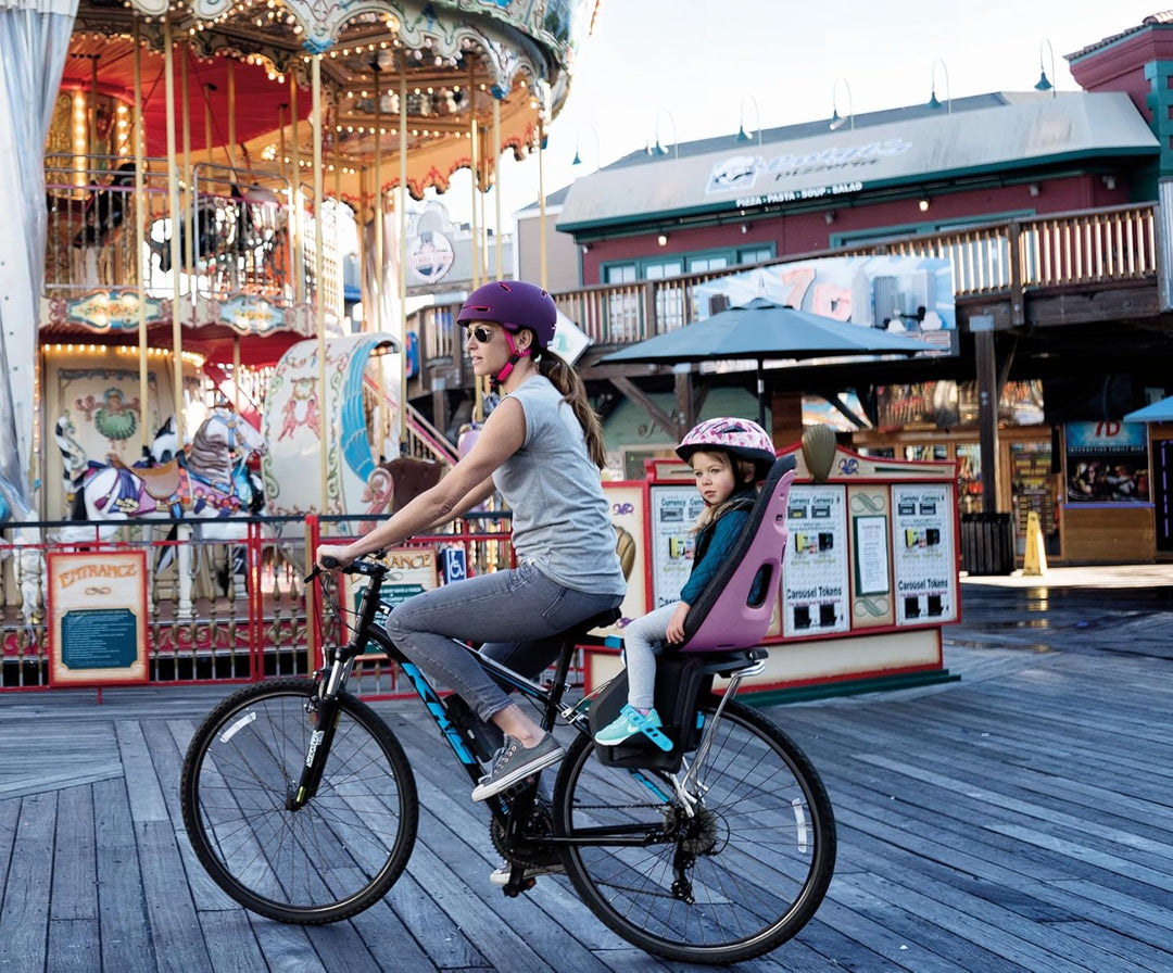ABUS Kinderhelm Smooty 2.0 - Robuster Fahrradhelm für Kleinkinder im Beifahrersitz - für Mädchen und