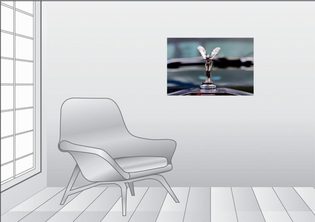 Premium Textil-Leinwand 75 x 50 cm Quer-Format Rolls Royce | Wandbild, HD-Bild auf Keilrahmen, Ferti