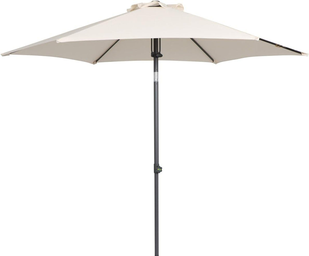 Primaster Sonnenschirm Florida Alu Beige Gartenschirm Sonnenschutz Ø 250 cm