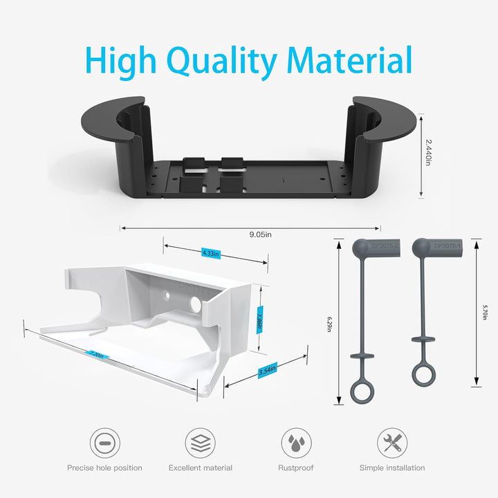 HOLACA 3-in-1-Wandhalterungs-Set für StarLink Mesh WiFi Router V2 & Star Link Ethernet Adapter (Star