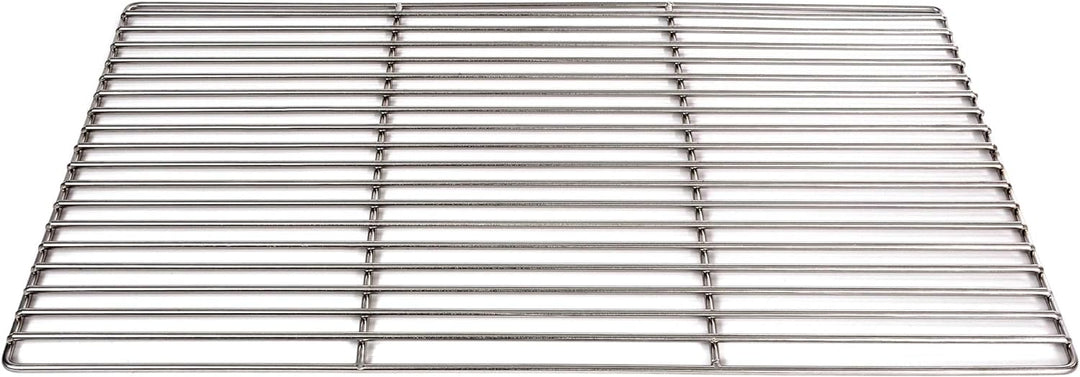 Massiver Grillrost 67 x 40 cm aus Edelstahl 6 mm rostfrei und elektropoliert