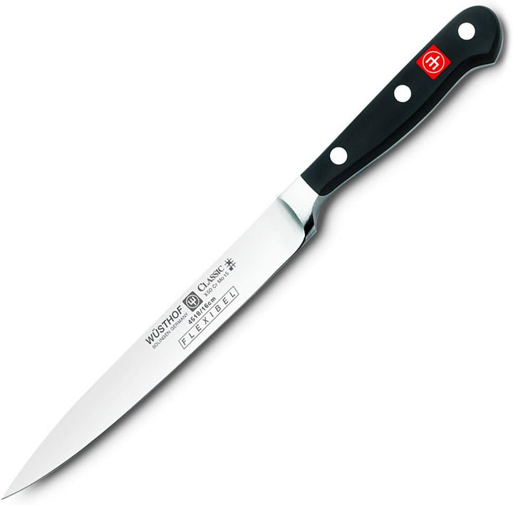 Wüsthof Fischfiliermesser, Classic (4518-7/16), 16 cm Klingenlänge, geschmiedet, rostfreier Edelstah