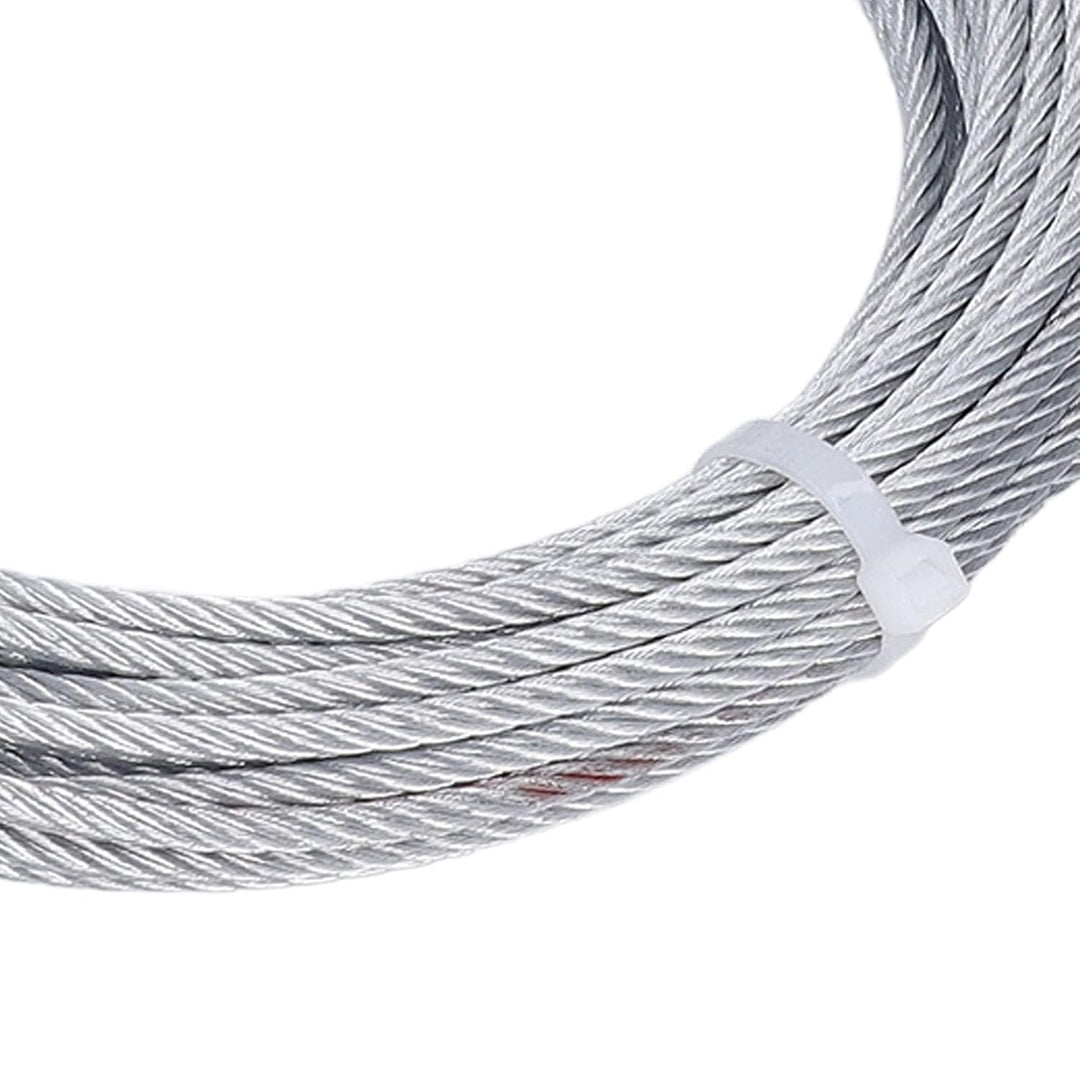 Aramox Windendrahtseil, 4 Mm X 12 M Kabel 2000 LBS Stärke Edelstahl Verzinkt Ersatz