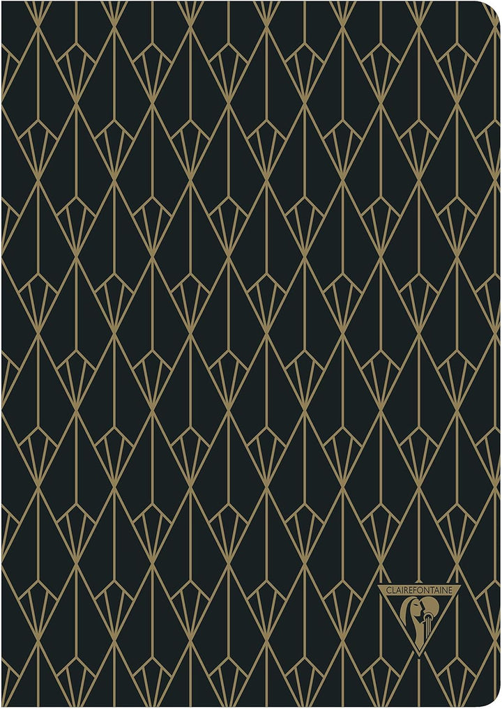 Clairefontaine 192036C - Packung mit 6 Notizheften / Notizbücher NeoDeco 14,8x21cm 48 Blatt liniert