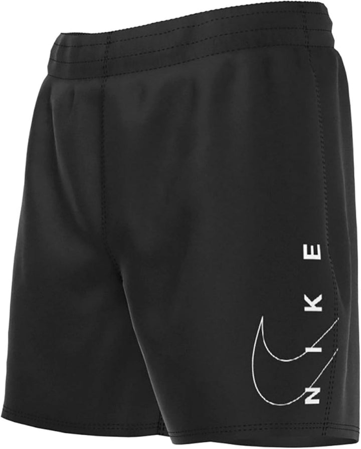 Nike Split Logo Lap 4'' Schwimmshort Kinder M Schwarz 001, M Schwarz 001