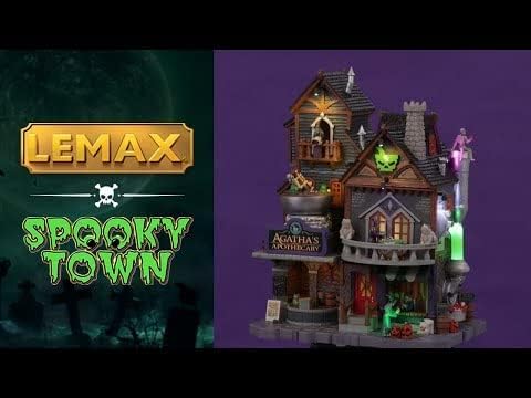 LEMAX - Agatha's Apothecary, with 4.5v Adaptor, 25848