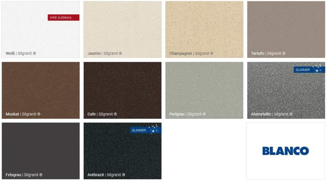 BLANCO FAVUM XL 6 S | SILGRANIT weiss | Einbauart: Einbau von Oben | reversibel | ohne Ablauffernbed