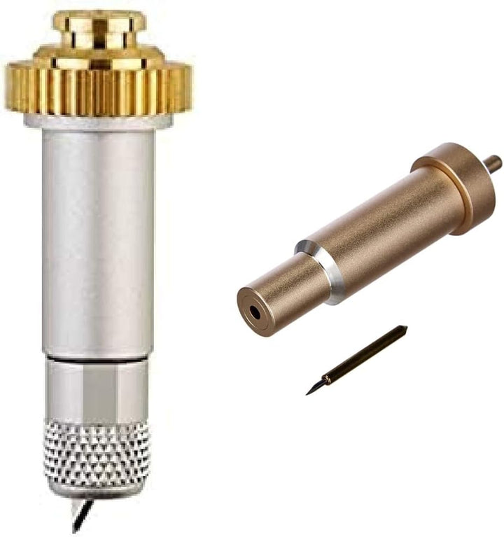 Cricut 2007441 Messerklinge + Antriebsgehäuse, One Size & 2004225 395905 Premium-Feinschnittklinge +