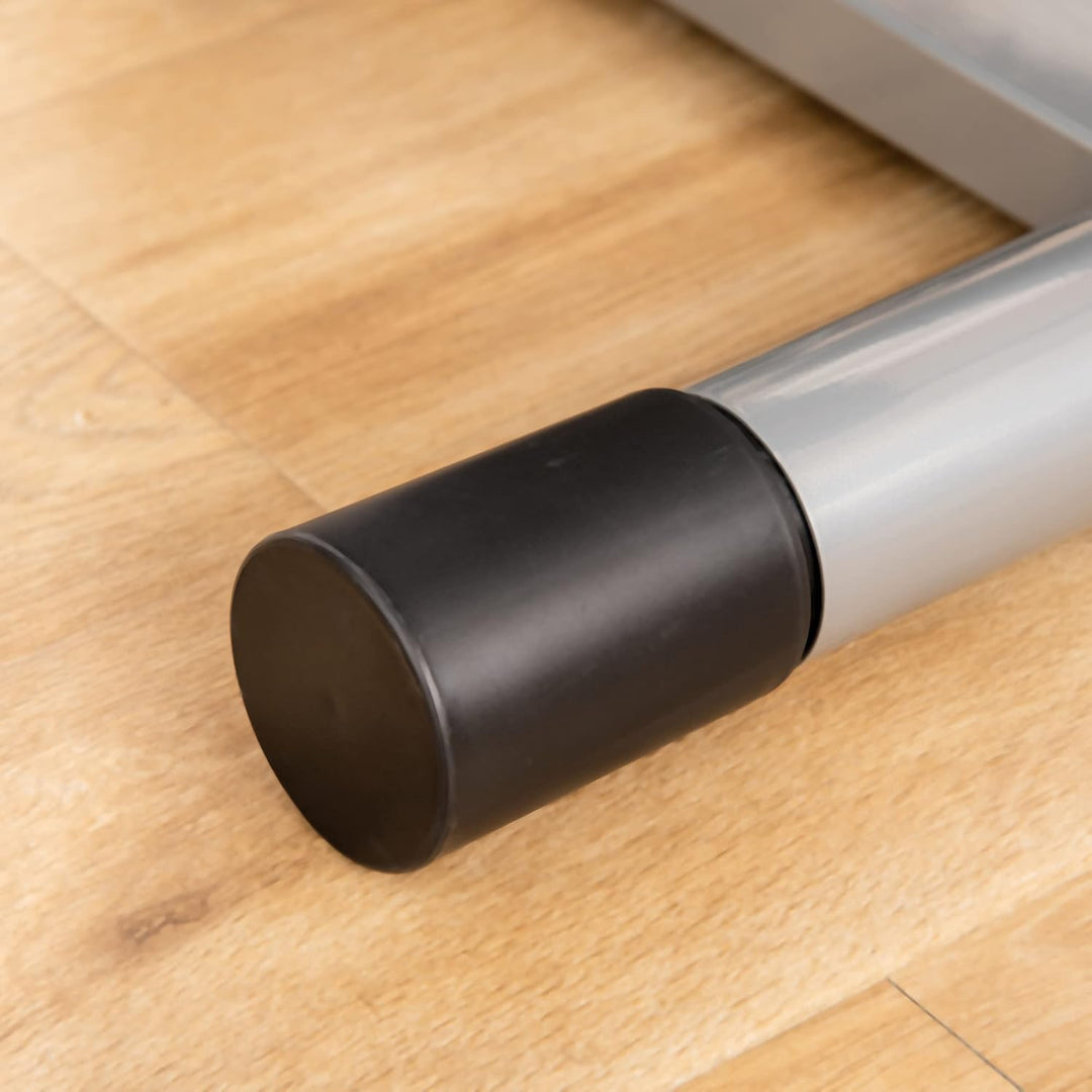 HOMCOM Stepper mit Handgriff Fitness Heimtrainer für Zuhause klein Fitnessgerät für Bein- und Po-Tra