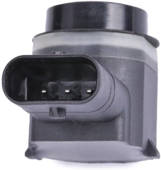HELLA 6PX 358 141-051 Sensor, Einparkhilfe - gewinkelt - 3-polig - gesteckt - lackierbar - mit Befes