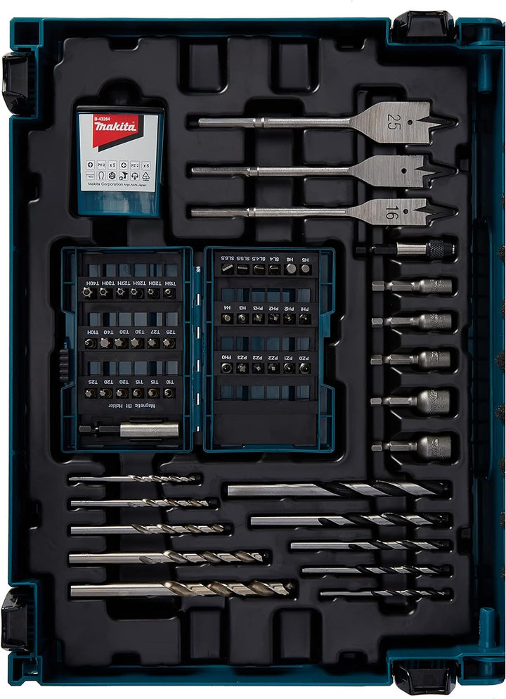 Makita B-43044 Bohrer Bit Set 66tlg. im MAKPAC Single