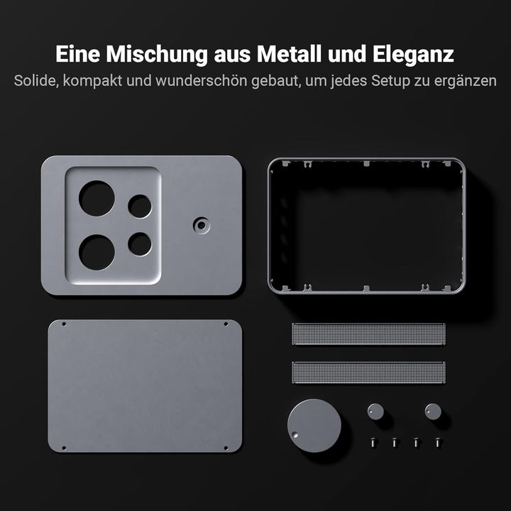 Fosi Audio GR70 Röhren Kopfhörer Verstärker, Authentische Röhren-Verstärkung Preamp mit Vakuum, Mini