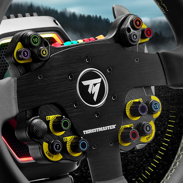 Thrustmaster EVO Racing 32R Leather, Rundes, Lederbezogenes Lenkrad und Abnehmbare Nabe, Für PC und