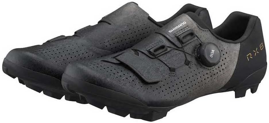 SHIMANO Unisex Brx801l42 Schuhe RX8 (RX801), Schwarz, Grösse 42