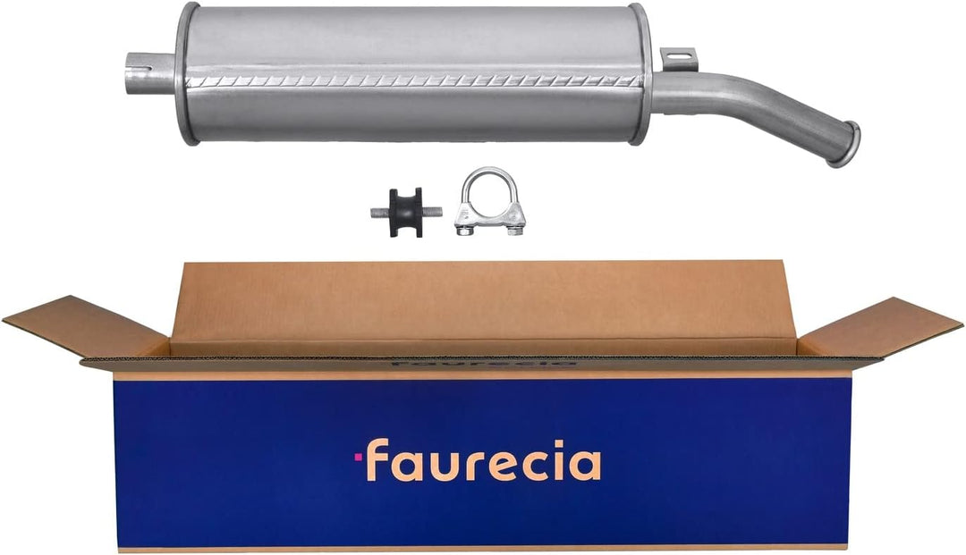 HELLA 8LD 366 033-921 Endschalldämpfer - Easy2Fit Kit - hinten - einteilig - Set mit Anbauteilen