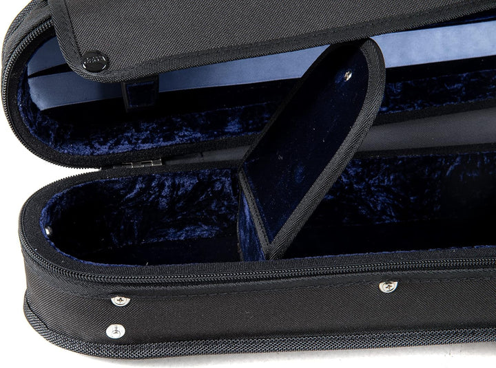 GEWA Violinformkoffer Liuteria Meastro 4/4 schwarz/blau, Meastro 4/4 schwarz/blau