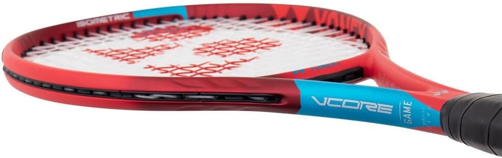 YONEX New Vcore Game Tango Red besaitet 270g Tennisschläger Allroundschläger Rot - Blau 2