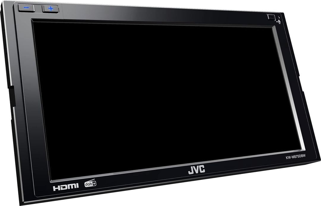 JVC KW-M875DBW - 17,3 cm (6,8") Digital Media AV-Receiver mit Wireless CarPlay & Android Auto (4x50W
