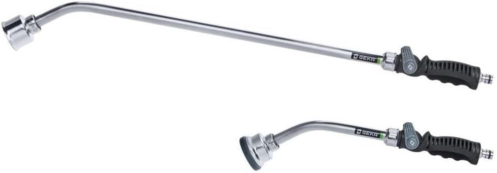 GEKA Giessgerät Light (mit weichem Wasserschleier, perfekt zum Giessen mit nur einer Hand, Rohrlänge