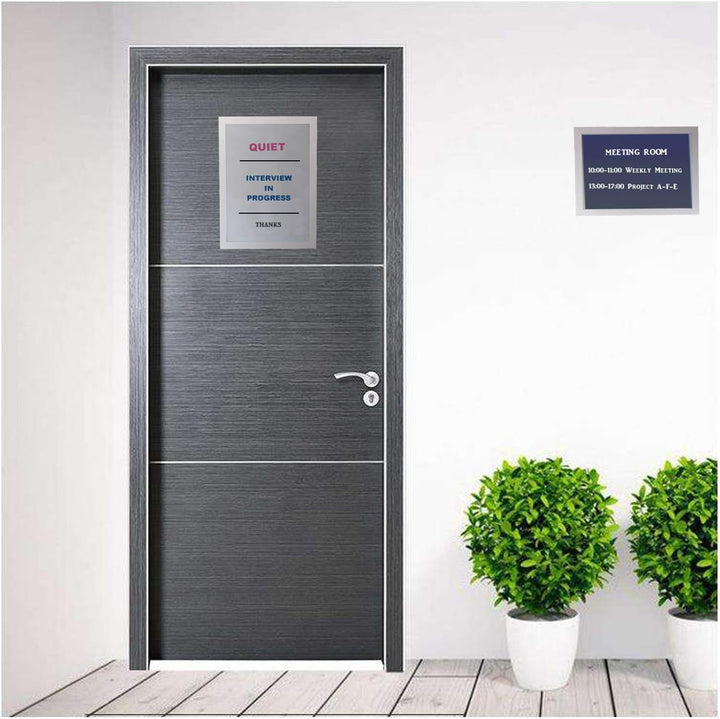 TUKA-i-AKUT 10st. A3 Info-Rahmen Selbstklebend mit Magnetverschluss, Einstecktasche Infotasche Blatt