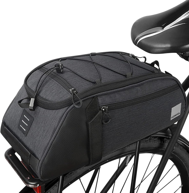 HOMPER Fahrradtasche Satteltasche Gepäcktasche Gepäckträger Tasche Rucksack Seitentasche Mountain Ro