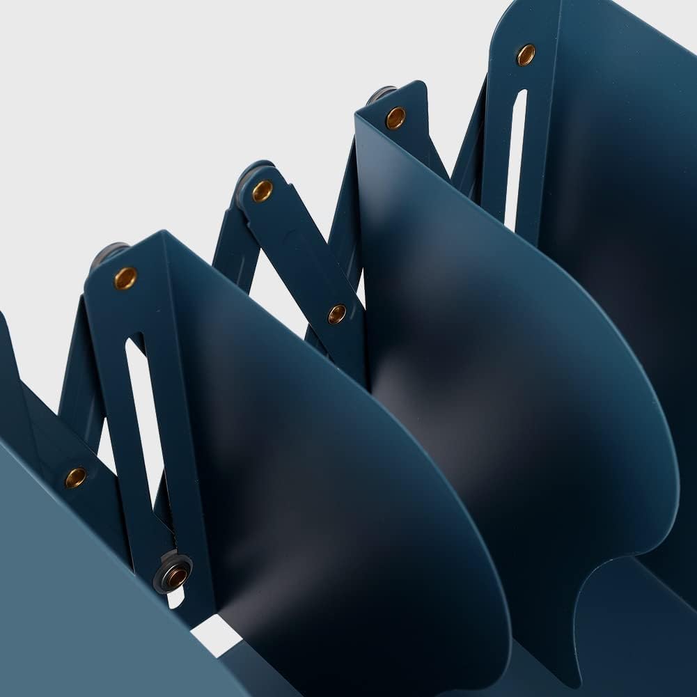 DIFIT Buchstütze, Verstellbar Buchstützen, Metall Bücherstützen, Erweiterbare Bücherhalter Book End,