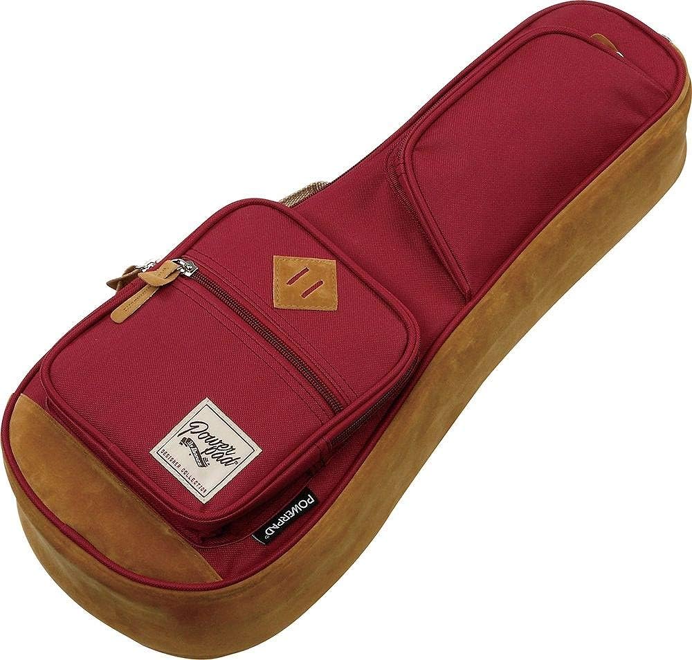 IBANEZ POWERPAD Gigbag für Sopran Ukulelen - Weinrot (IUBS541-WR)