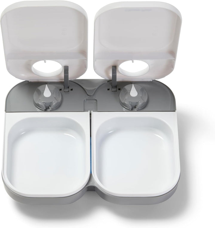 Closer Pets C200 Automatischer Futterspender für Katzen und kleine Hunde, mit Edelstahl-Futternapf-E