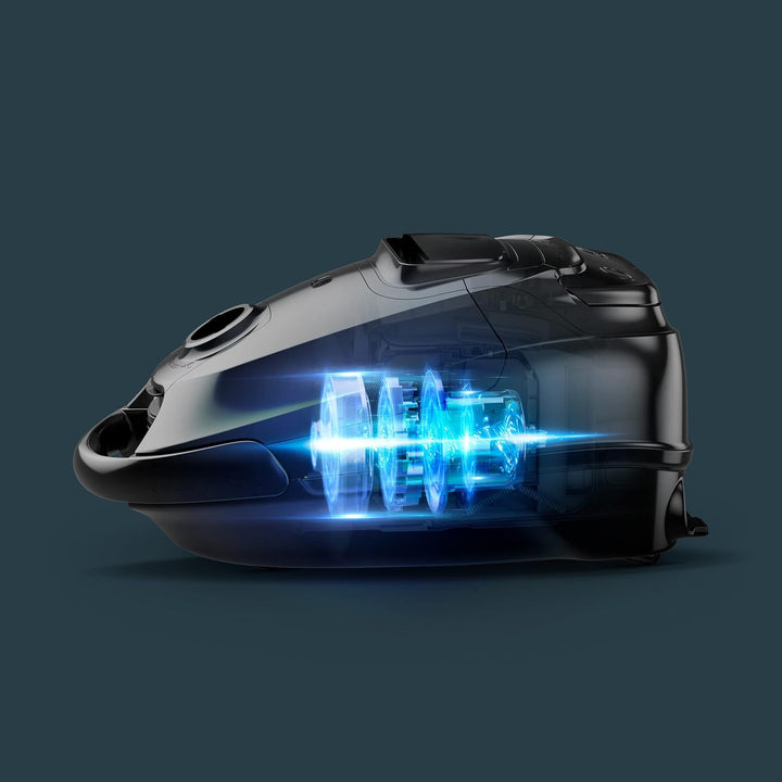 Rowenta RO7451 Silence Force Effitech Bodenstaubsauger mit Beutel | 400 Watt | extrem leise mit 57 d