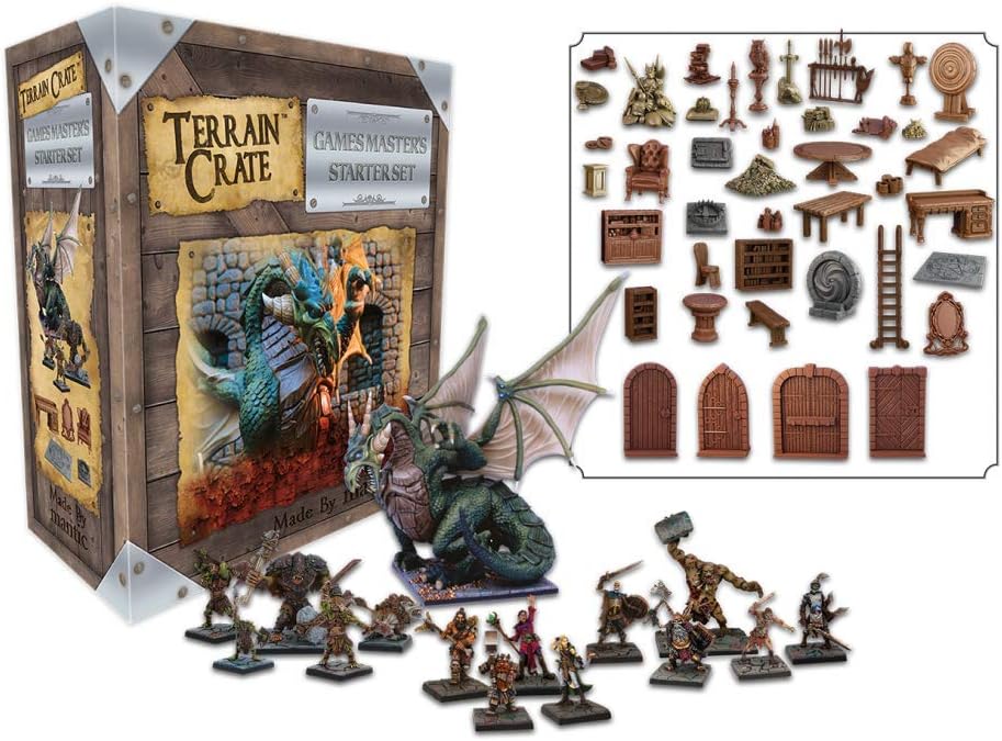 Mantic Games MGTC0102 The GM's Dungeon Starter Set 2nd Edition Dragon Zubehör